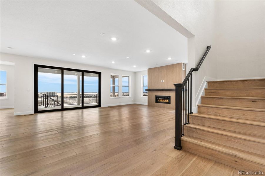 Spacious, unfurnished interior of a new home in Autograph at Lyric, Lone Tree (Image 44).