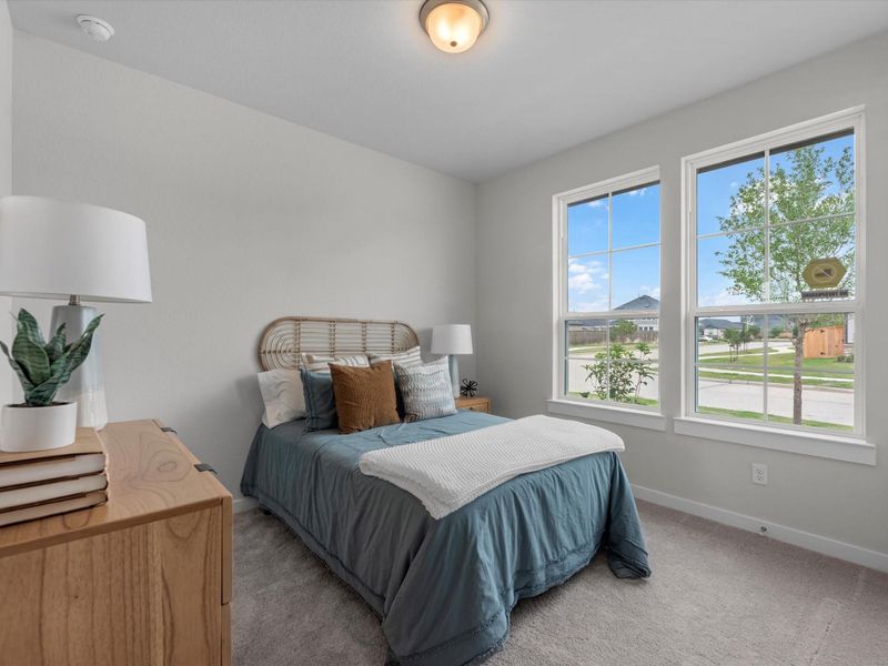 Furnished interior view inside a new home in Mason Woods, Cypress (Image 6).