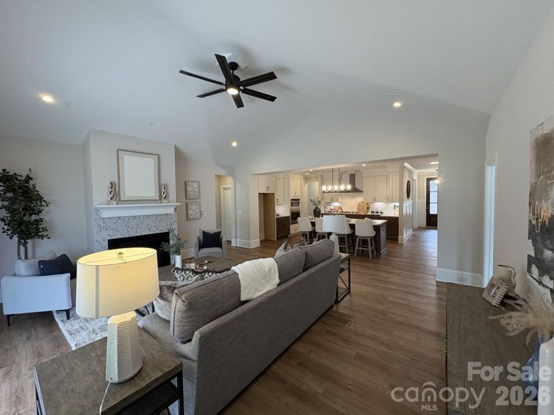 Furnished interior view inside a new home in , Sherrills Ford (Image 21). Furnished interior view inside a new home in , Sherrills Ford (Image 21).