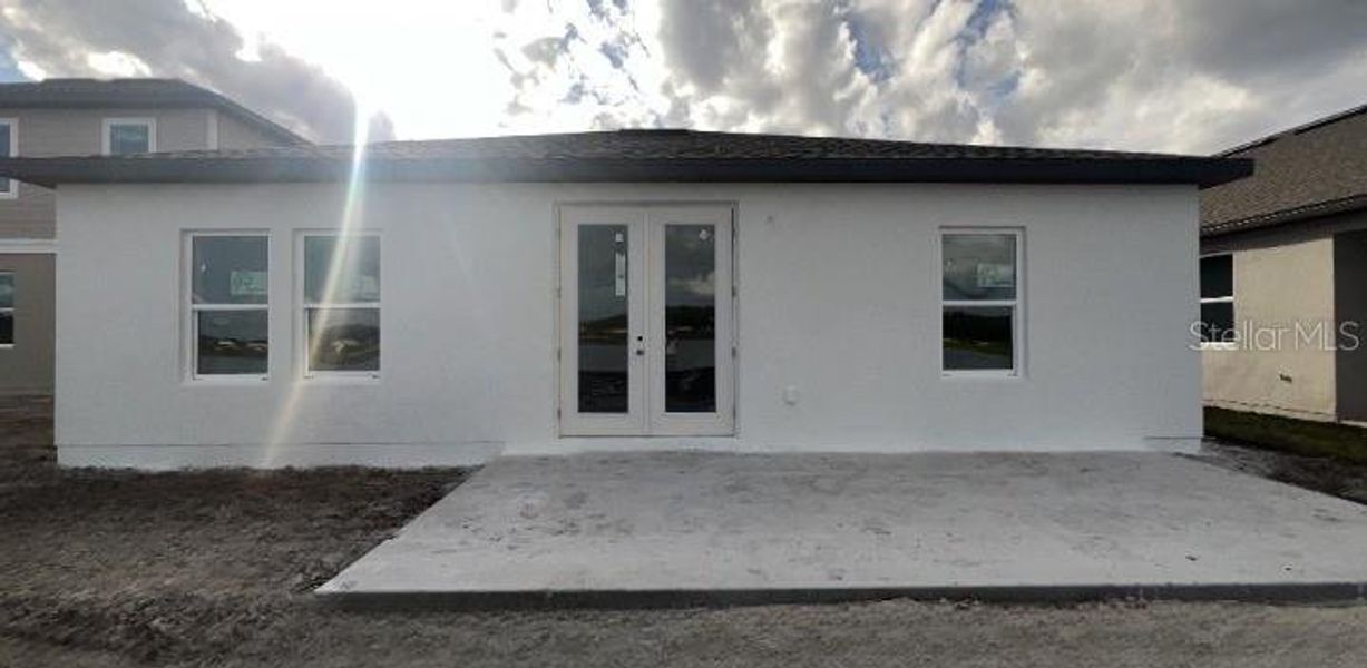 Exterior details and patio area of a home in Hawks Run, Kissimmee (Image 7). Exterior details and patio area of a home in Hawks Run, Kissimmee (Image 7).