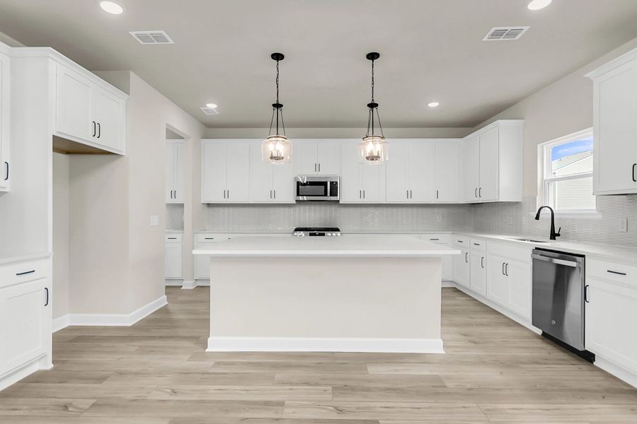 Furnished interior view inside a new home in Watson Hill, Summerville (Image 8).