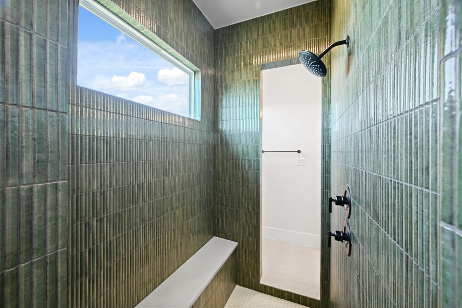 Close-up of interior finishes inside a home in Bridgeland, Cypress (Image 19).