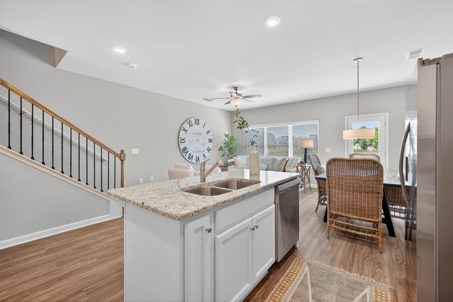 Furnished interior view inside a new home in , Douglasville (Image 18). Furnished interior view inside a new home in , Douglasville (Image 18).
