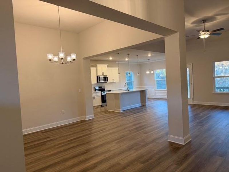 Spacious, unfurnished interior of a new home in Magnolia Villas, Cornelia (Image 10).