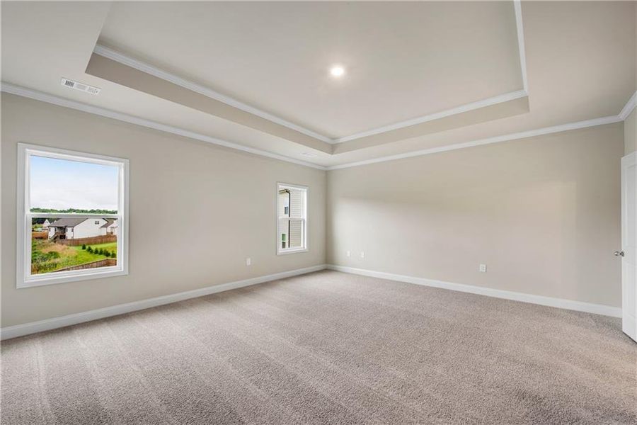 Spacious, unfurnished interior of a new home in Hidden Fields, Hoschton (Image 45).