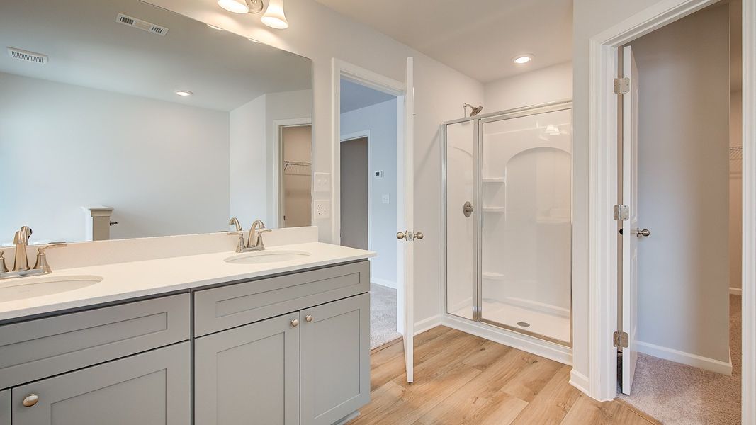 Furnished interior view inside a new home in Diamante, Stockbridge (Image 20). Furnished interior view inside a new home in Diamante, Stockbridge (Image 20).