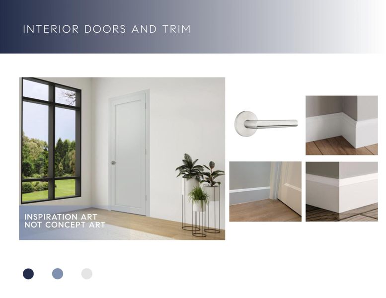 Interior doors and trim