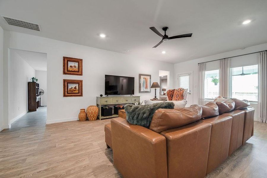 Furnished interior view inside a new home in , Fredericksburg (Image 36). Furnished interior view inside a new home in , Fredericksburg (Image 36).