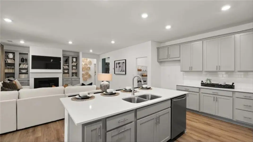 Furnished interior view inside a new home in , McDonough (Image 6).