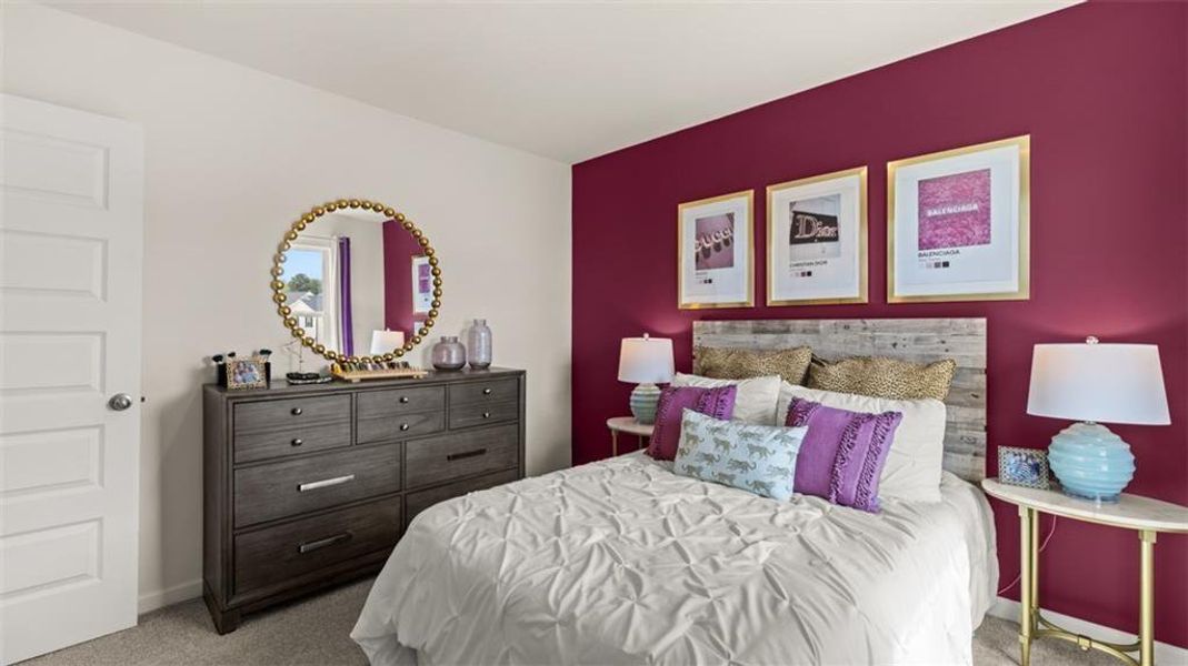 Furnished interior view inside a new home in Shoal Creek, Hampton (Image 36).