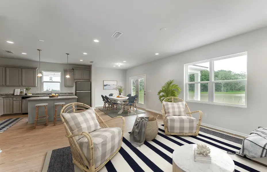 Furnished interior view inside a new home in Salem Bay, Beaufort (Image 5).