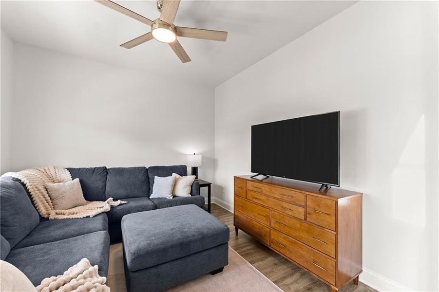 Furnished interior view inside a new home in , Homer (Image 6). Furnished interior view inside a new home in , Homer (Image 6).