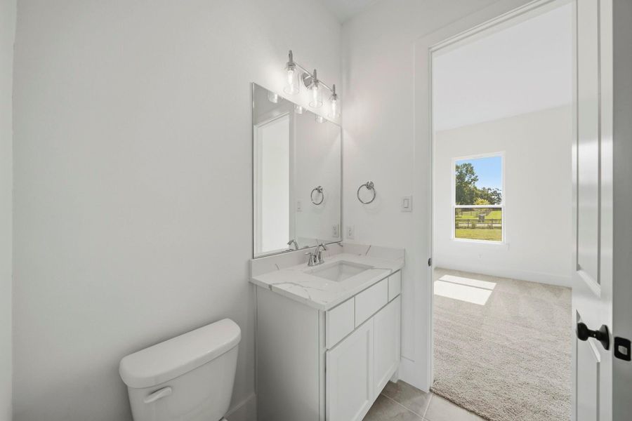 Furnished interior view inside a new home in Bentwood Farms, Montgomery (Image 12).