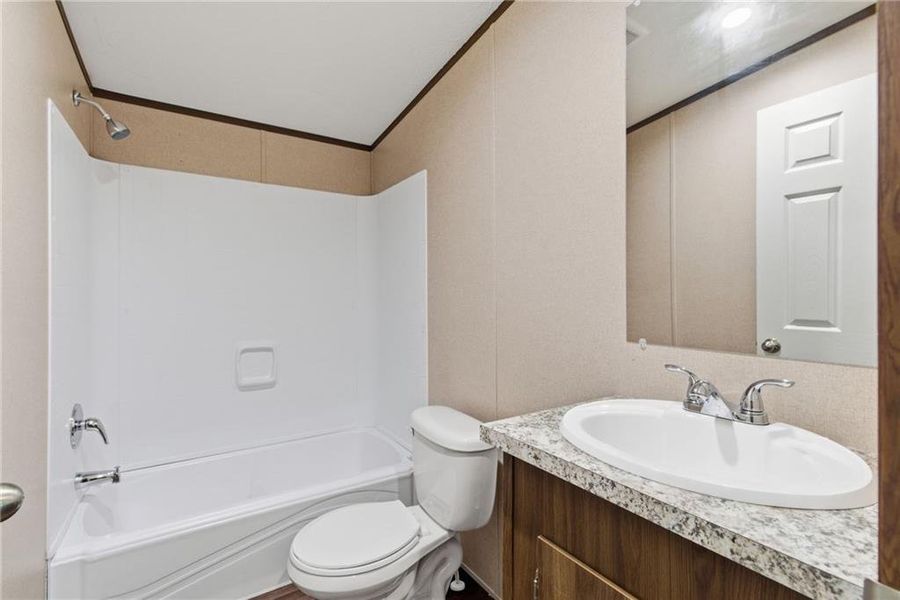 Furnished interior view inside a new home in , Dallas (Image 8).