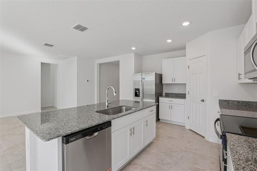 Furnished interior view inside a new home in Deer Run at Crosswinds, Davenport (Image 10). Furnished interior view inside a new home in Deer Run at Crosswinds, Davenport (Image 10).