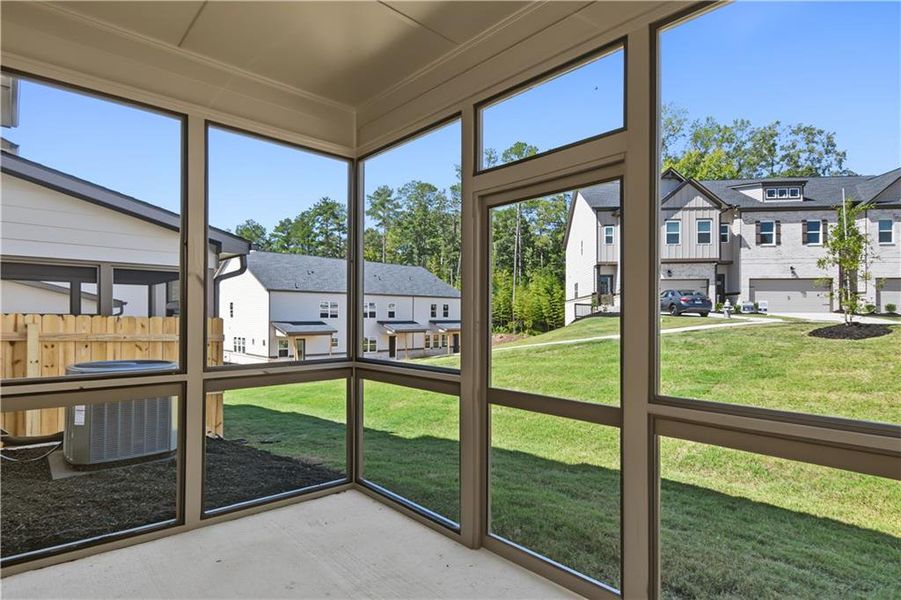 Exterior details and patio area of a home in , Norcross (Image 15).