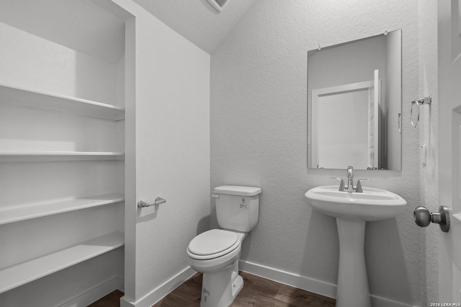 Furnished interior view inside a new home in Applewhite Meadows, San Antonio (Image 15). Furnished interior view inside a new home in Applewhite Meadows, San Antonio (Image 15).