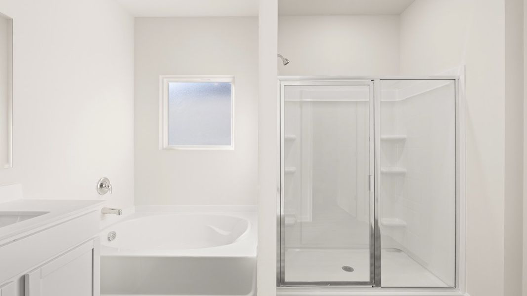 Furnished interior view inside a new home in The Preserve at Agricultural Village, Perry (Image 9).