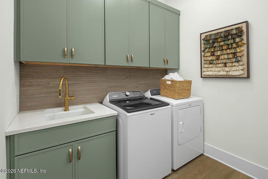 Furnished interior view inside a new home in , St. Augustine (Image 6).