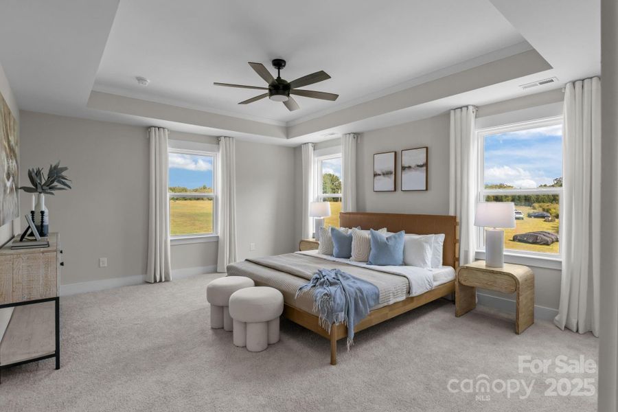 Furnished interior view inside a new home in , Lincolnton (Image 16).