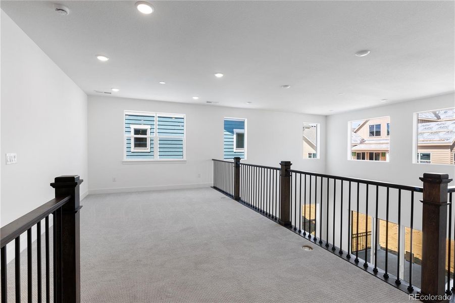 Large second floor loft