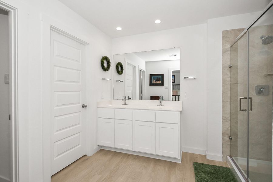 Furnished interior view inside a new home in , Richmond (Image 14).