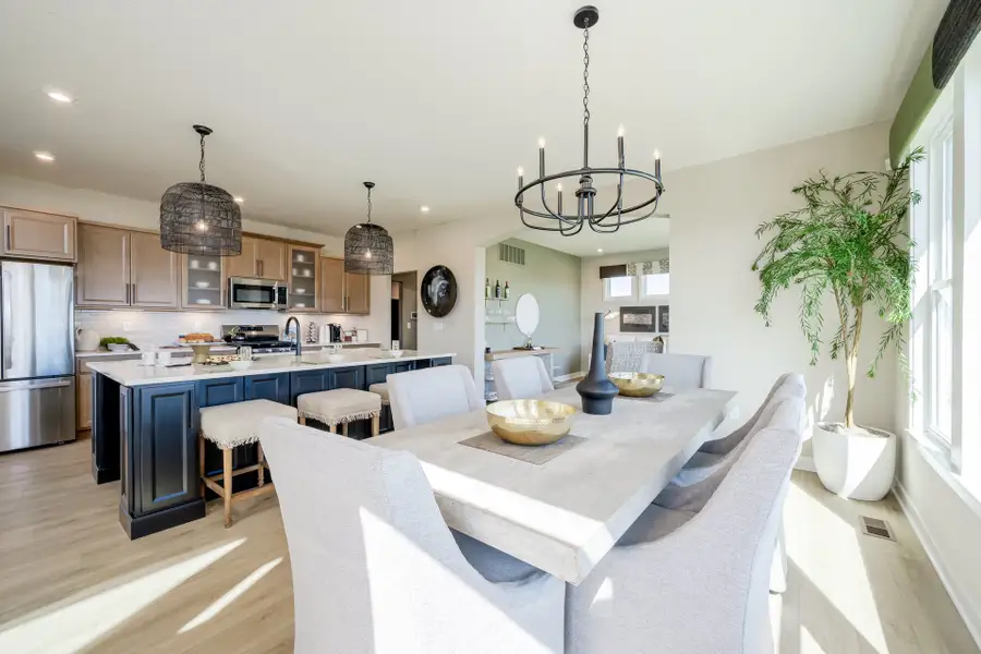 Representative furnished interior of a home built from the Grandin by Fischer Homes in The Dunes at Sandbar, Santa Rosa Beach (Image 60).