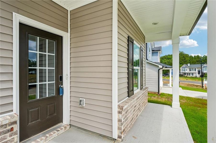 Exterior details and patio area of a home in Manning Mill, Adairsville (Image 4). Exterior details and patio area of a home in Manning Mill, Adairsville (Image 4).