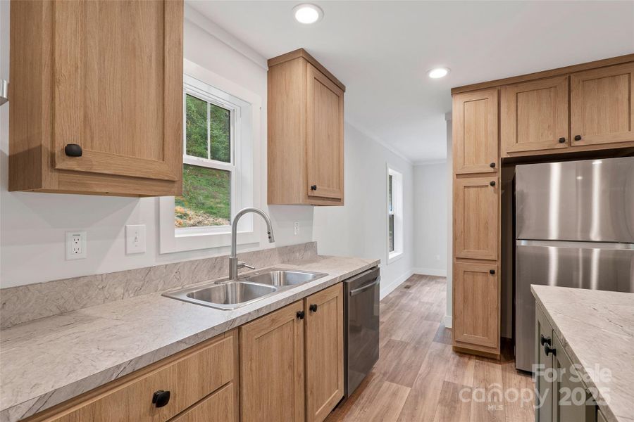 Furnished interior view inside a new home in , Burnsville (Image 11).