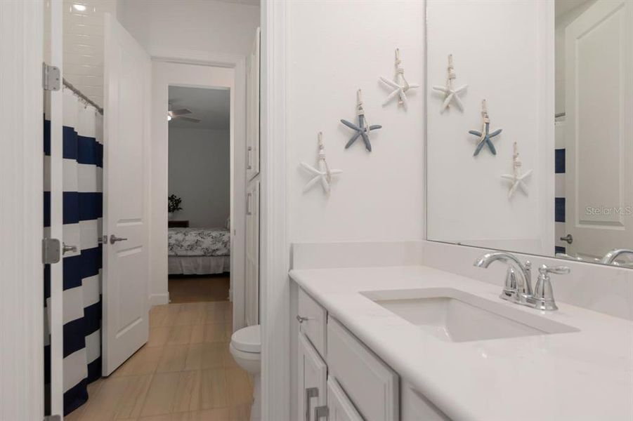 Furnished interior view inside a new home in River's Edge, Wesley Chapel (Image 10).