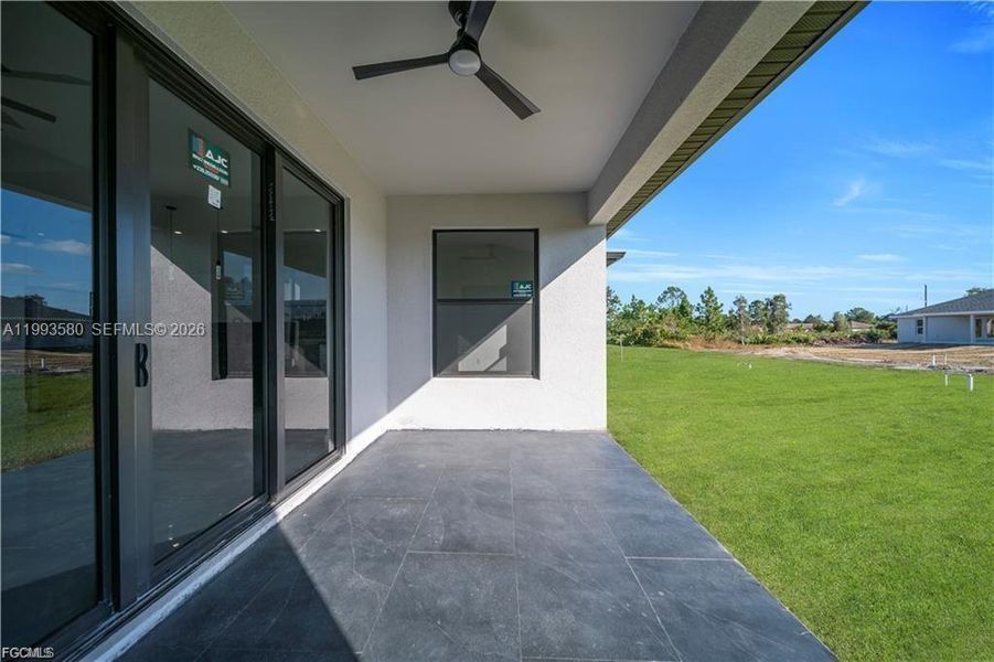 Exterior details and patio area of a home in , Lehigh Acres (Image 4).