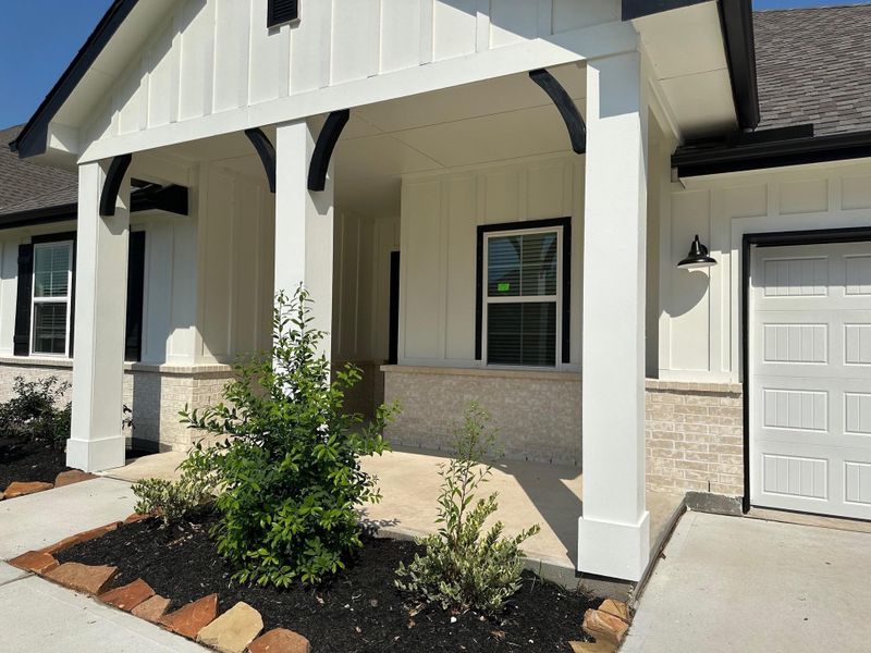 Inviting covered porch Inviting covered porch