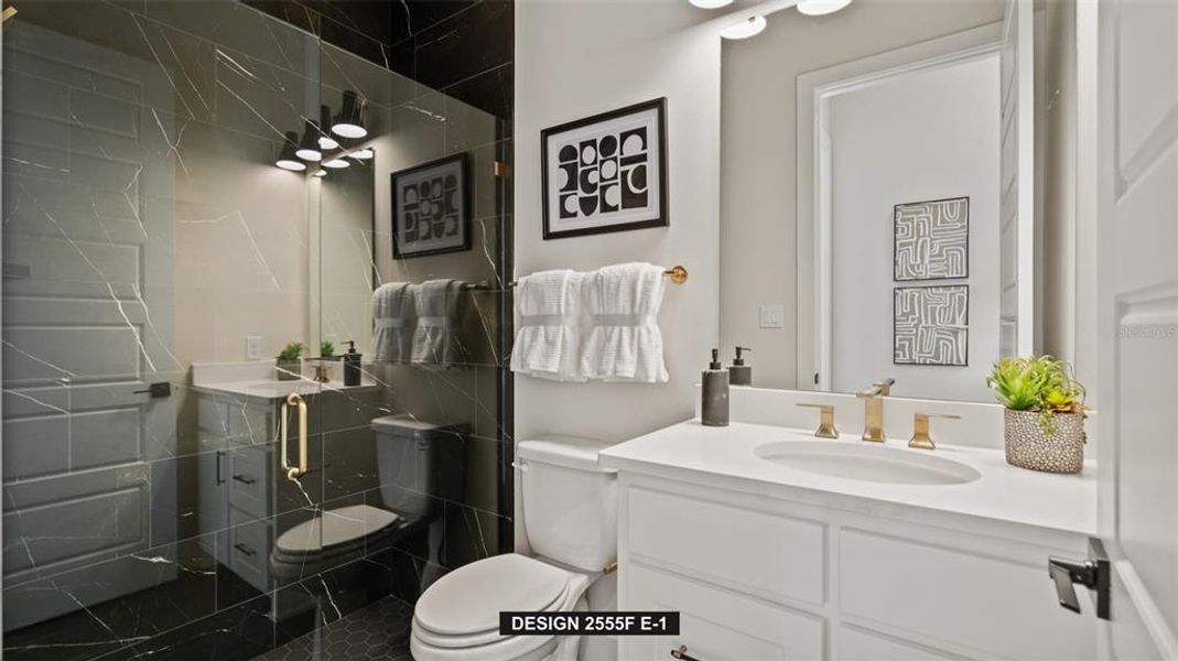 Furnished interior view inside a new home in Sanctuary at Seaire, Parrish (Image 11).