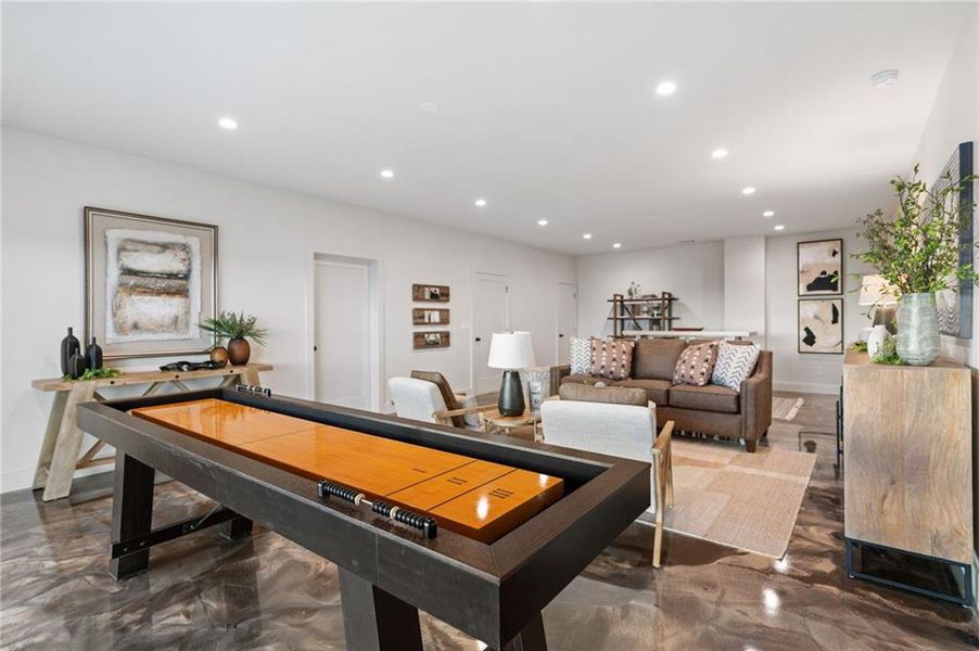 Furnished interior view inside a new home in , Morganton (Image 39).
