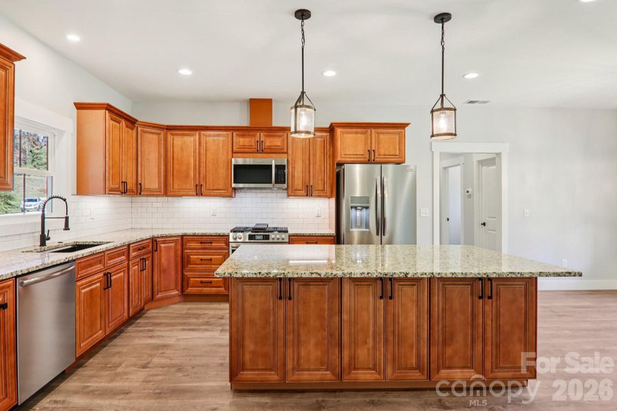 Furnished interior view inside a new home in , Hendersonville (Image 6).