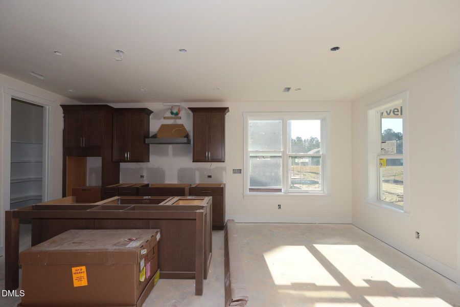 Kitchen - Construction as of Kitchen - Construction as of