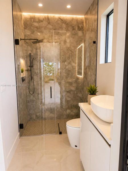Furnished interior view inside a new home in , Cape Coral (Image 12).