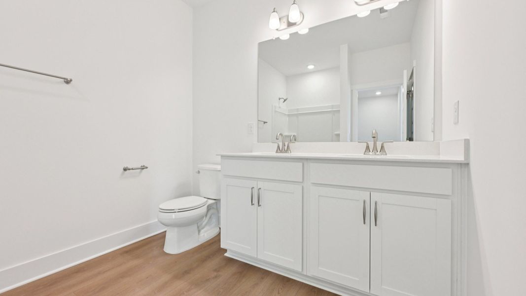 Furnished interior view inside a new home in Bayberry, Raleigh (Image 21).