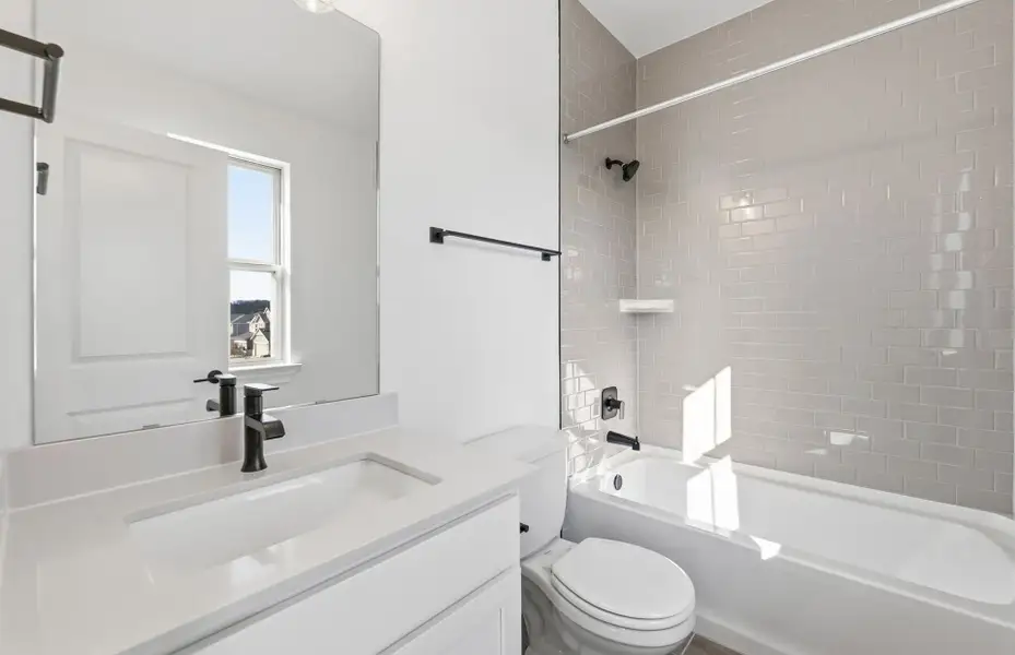 Furnished interior view inside a new home in Saddleback at Santa Rita Ranch, Liberty Hill (Image 6).