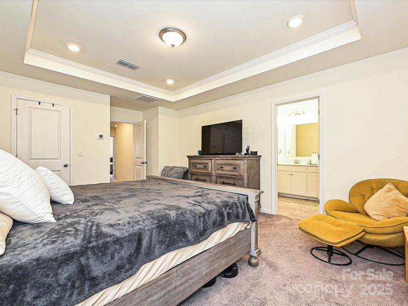 Furnished interior view inside a new home in , Matthews (Image 12).