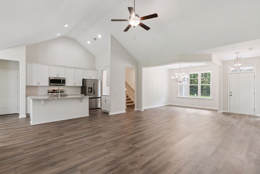 Spacious, unfurnished interior of a new home in NorthShore on the St. Marys River, Kingsland (Image 17). Spacious, unfurnished interior of a new home in NorthShore on the St. Marys River, Kingsland (Image 17).