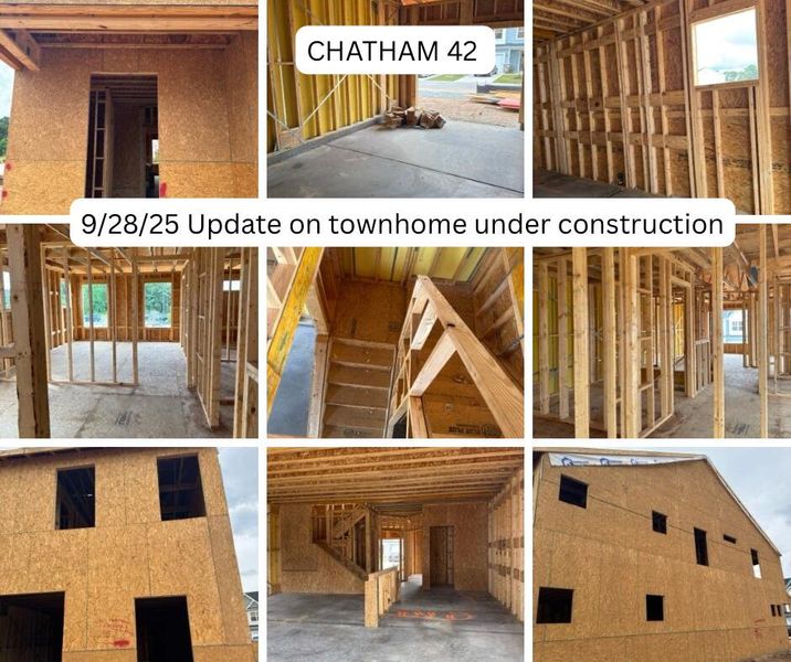 In-progress construction of a new home in The Landings at Montague, Goose Creek, SC (Image 14). In-progress construction of a new home in The Landings at Montague, Goose Creek, SC (Image 14).