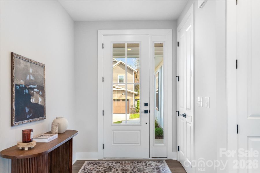 Furnished interior view inside a new home in , Weaverville (Image 8).