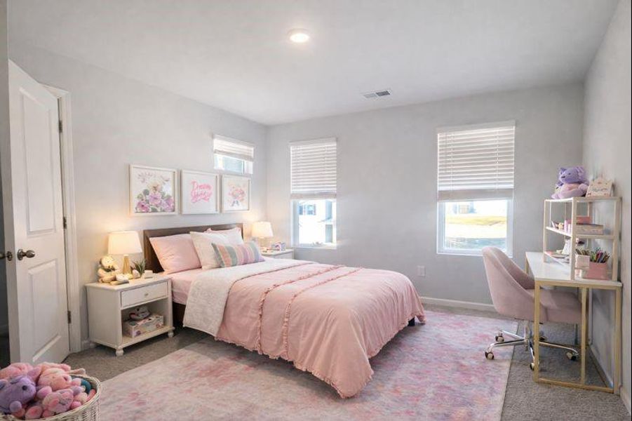 Furnished interior view inside a new home in Lake Harbin, Morrow (Image 3).