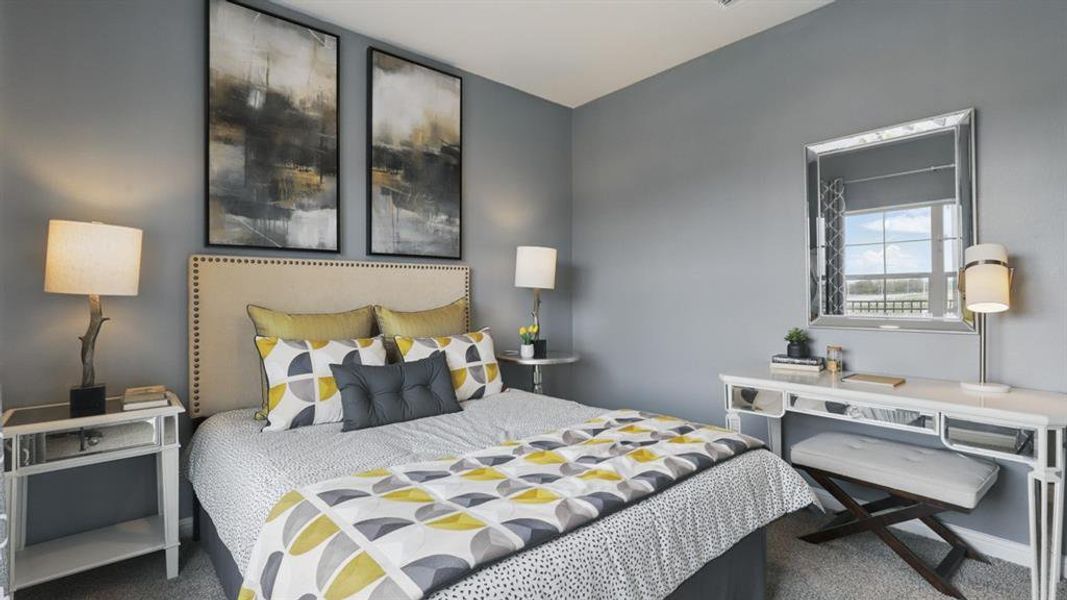 Furnished interior view inside a new home in Monarch at the Meadows, Denton (Image 5). Furnished interior view inside a new home in Monarch at the Meadows, Denton (Image 5).