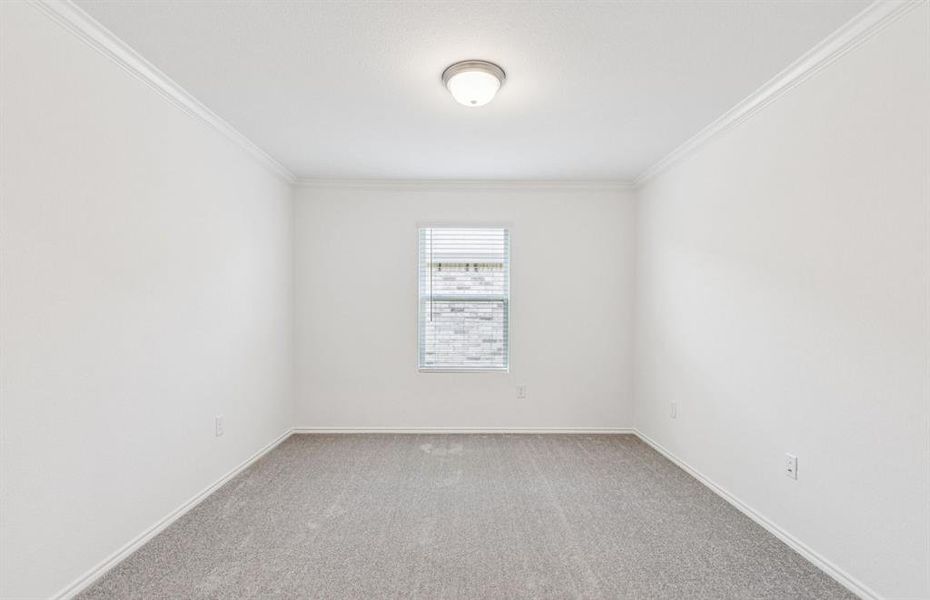 Spacious secondary bedroom