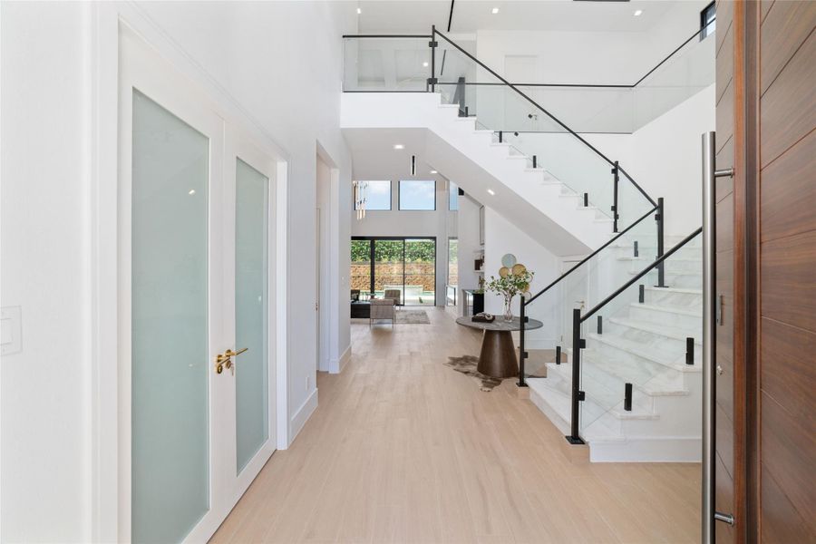Step through the front doors and discover what awaits inside.