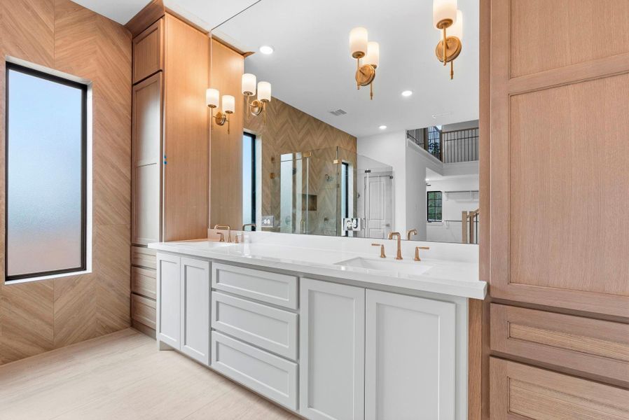 Furnished interior view inside a new home in COLTON - Fedrick Harris, Montgomery (Image 16).