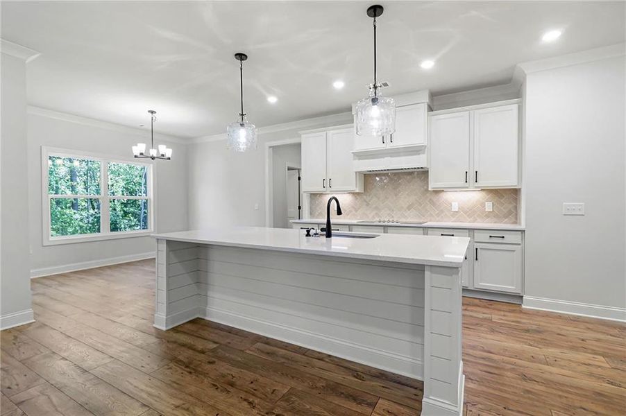 Furnished interior view inside a new home in Woodland Hills, Loganville (Image 11).