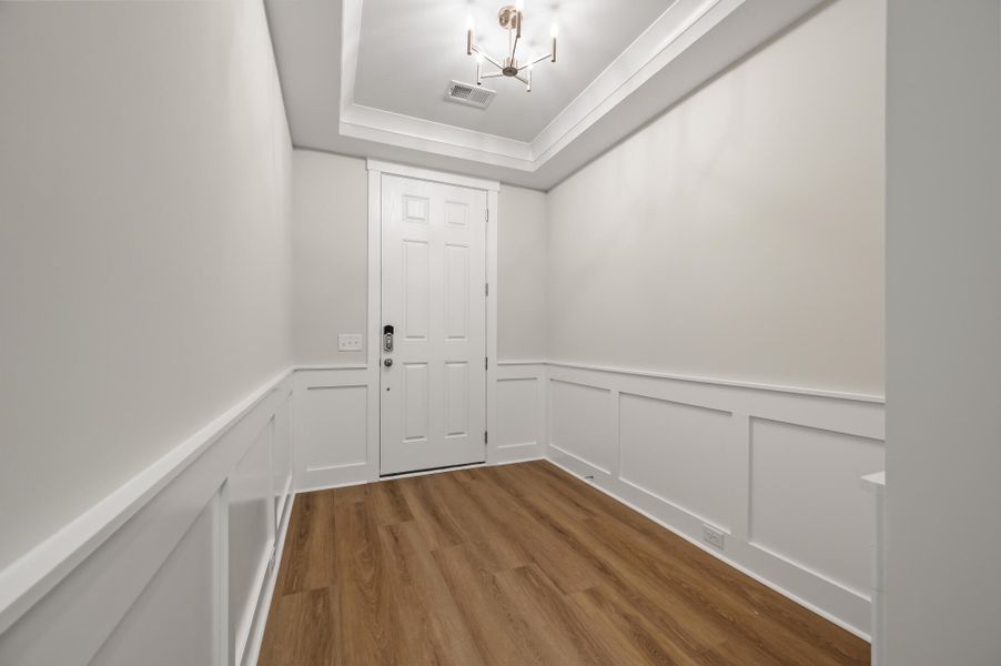 Spacious, unfurnished interior of a new home in The Bluffs at Pinefield Townhomes, Charleston (Image 24).